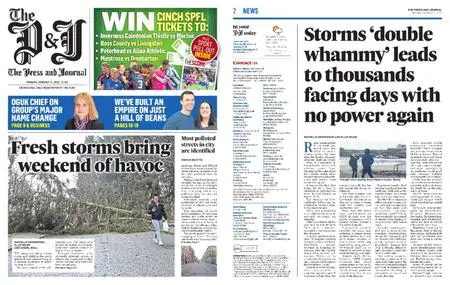The Press and Journal Highlands and Islands – January 31, 2022