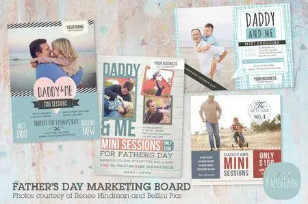 CreativeMarket - IF005 Father's Day Marketing Bundle