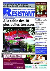 Le Journal Le Résistant - 13 juillet 2019