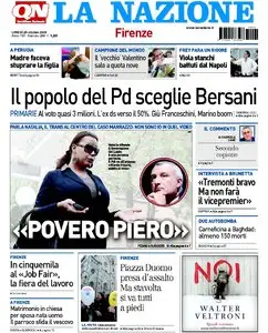 La Nazione 26 Ottobre 2009