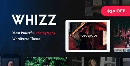 ThemeForest - Whizz v1.0.0 - Responsive Photography Portfolio WordPress Theme - 20234560