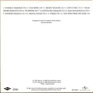 Serge Gainsbourg - Mauvaises Nouvelles Des Etoiles (1981) {Mercury Records - Vinyl Replica Reissue 2011 Set, CD 9of12}