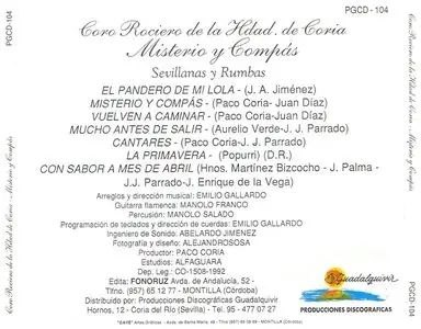 Coro Rociero Hermandad de Coria – Misterio y compás (1992)