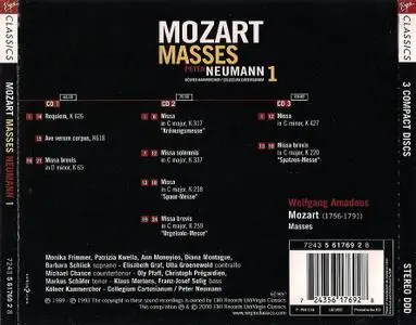 Peter Neumann, Kolner Kammerchor, Collegium Cartusianum - Mozart: Masses [5CDs] (2000)