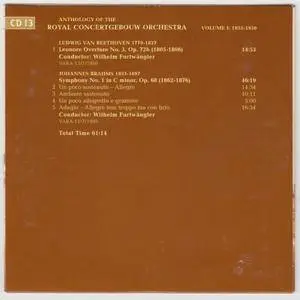 RCO - Anthology of the Royal Concertgebouw Orchestra, Vol 1, 1935-1950 (2002) {13CD Box Set Q Disc 97017, Limited Edition}