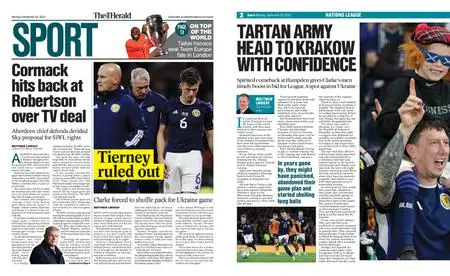 The Herald Sport (Scotland) – September 26, 2022