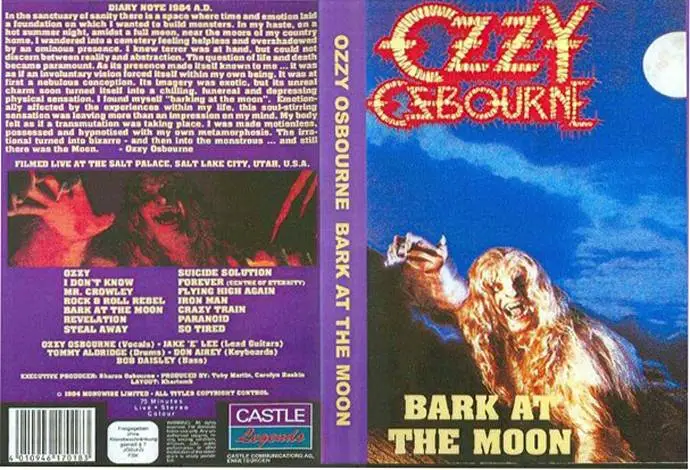 Ozzy osbourne bark at the moon