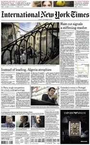 International New York Times November 08 2013