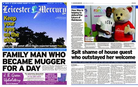 Leicester Mercury – July 22, 2020