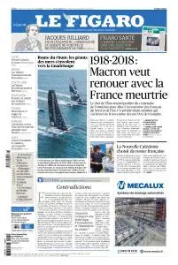 Le Figaro du Lundi 5 Novembre 2018