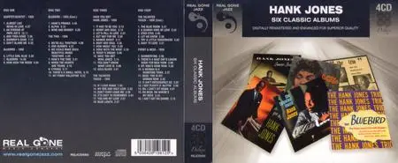 Hank Jones - Six Classic Albums (4CD) (2017) {Compilation}