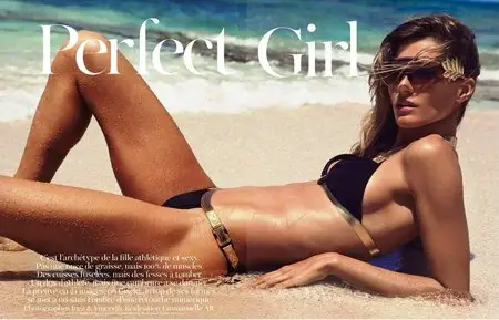 Gisele Bundchen by Inez & Vinoodh for Vogue Paris June/July 2012