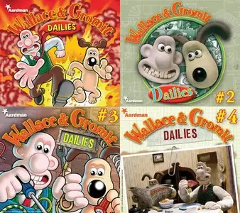 Wallace and Gromit Dailies #1-4 (2012)