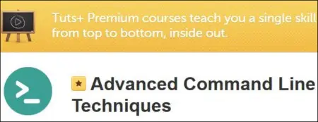 Tutsplus - Advanced Command Line Techniques