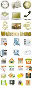 Website Icons Vector