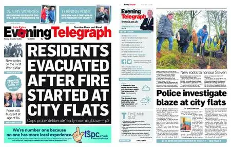 Evening Telegraph Late Edition – November 05, 2018