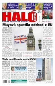 Haló noviny - 30. března 2017