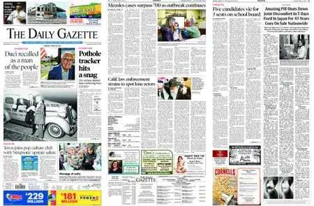 The Daily Gazette – April 30, 2019