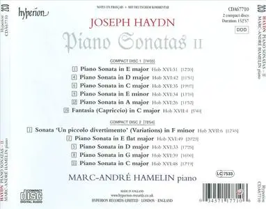 Marc-Andre Hamelin - Haydn: Piano Sonatas, Vol. 2 (2009)