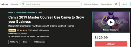 Canva 2019 Master Course | Use Canva to Grow your Business