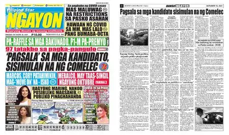 Pilipino Star Ngayon – Oktubre 10, 2021