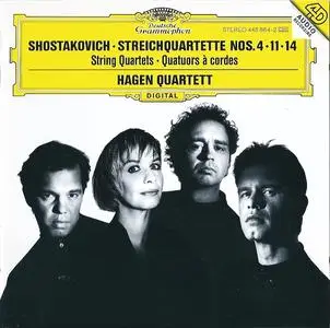 Hagen Quartett - Shostakovich: String Quartets Nos.4, 11 & 14 (1999)