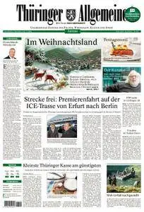 Thüringer Allgemeine Artern - 09. Dezember 2017