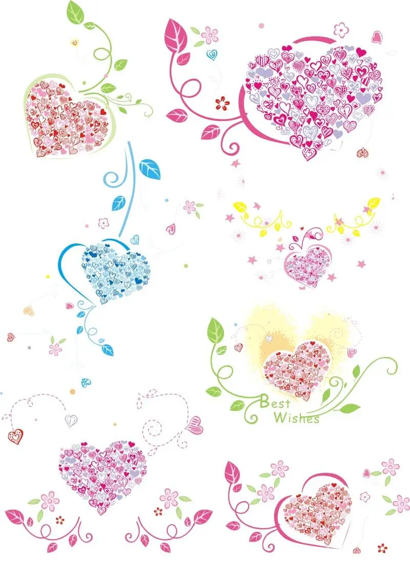 Hearts - vector