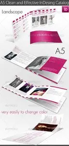 GraphicRiver A5 Clean and Effective InDesing Catalog