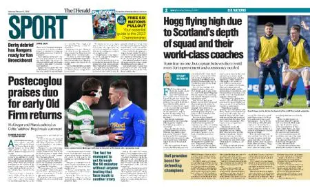 The Herald Sport (Scotland) – February 05, 2022