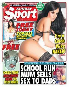 Sunday Sport - 30 October 2016