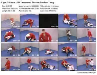 Igor Yakimov 100 Lessons of Russian Sambo (Lesson 1 - 10)
