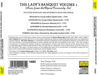 Jane Chapman - The Lady's Banquet, Vol. 1: Aires From the Opera Curiously Set (1995)