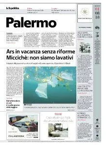 la Repubblica Palermo - 1 Agosto 2018