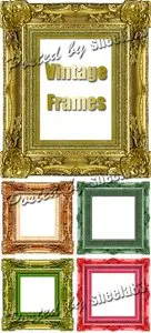 Stock Photo - Vintage Frames 4