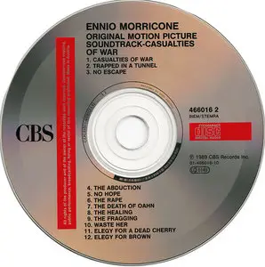 Ennio Morricone - Casualties Of War: Original Motion Picture Soundtrack (1989)