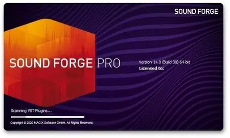 MAGIX SOUND FORGE Pro 14.0.0.33 Portable