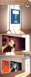 GraphicRiver Poster Interior Mockup