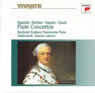 Stamitz, Richter, Haydn, Gluck - Flute Concertos (Barthold Kuijken, Jeanne Lamon) [1992]