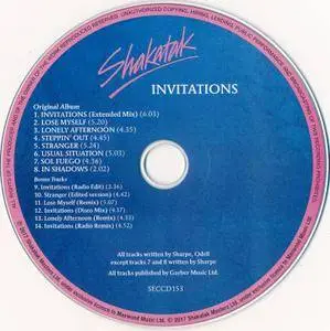 Shakatak - Invitations (1982) {2017, Remastered & Expanded Edition}