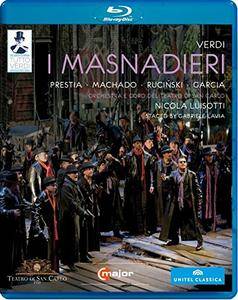 Nicola Luisotti, Orchestra e Coro del Teatro di San Carlo - Verdi: I Masnadieri (2012) [Blu-Ray]