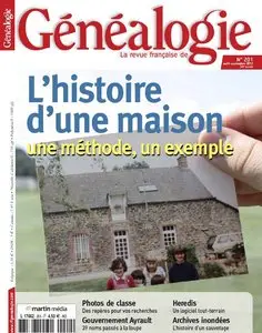 La Revue Française de Généalogie 201 - Aout-Septembre 2012