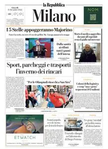 la Repubblica Milano - 15 Dicembre 2022