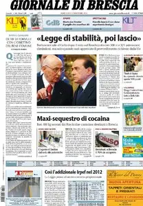 IL GIORNALE DI BRESCIA 09 NOVEMBRE 2011