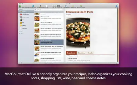 MacGourmet Deluxe v4.1.2 Mac OS X