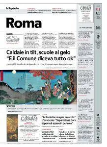 la Repubblica Roma - 1 Marzo 2018