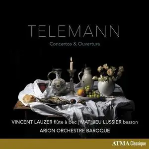 Vincent Lauzer, Arion Baroque Orchestra feat. Mathieu Lussier - Telemann: Concertos & Ouverture (2020)