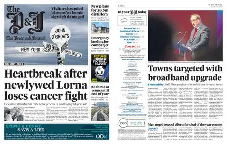 The Press and Journal Moray – July 30, 2020