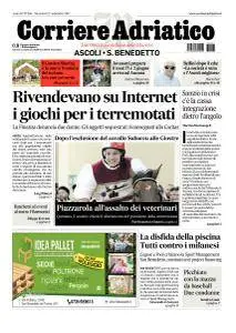 Corriere Adriatico Ascoli - 27 Settembre 2017