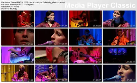 Souad MASSI - Live Acoustic (2007) [Re-UP]